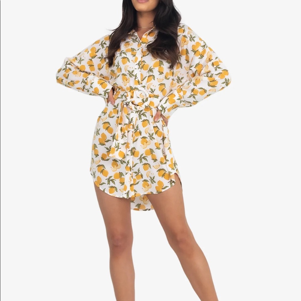 Kittenish When Life Gives you Lemons dress